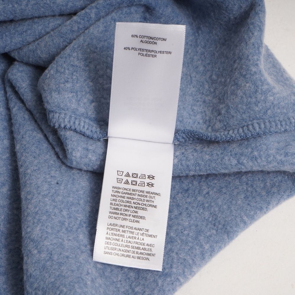 NWT Lucky Brand Light‎ Blue V Neck Cut Off Sweater Size L​ - Picture 8 of 8